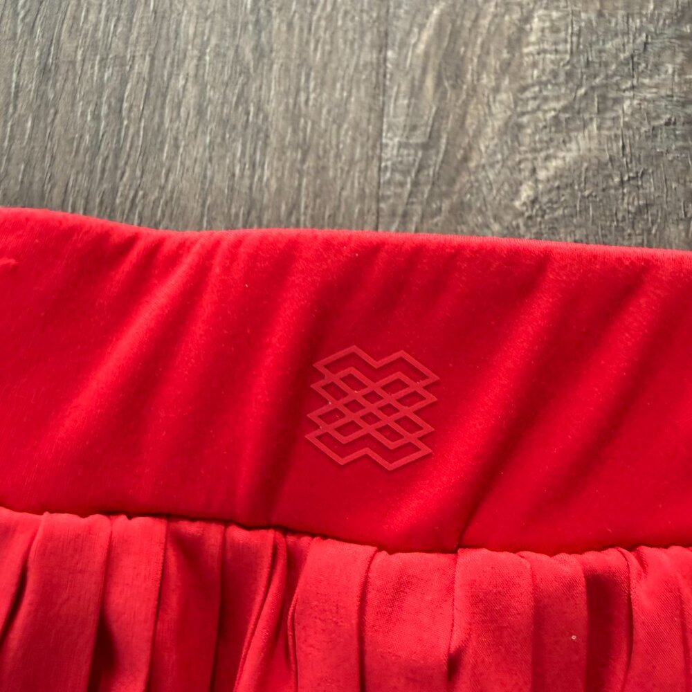 FLX Pleated Skort | Size Large | Red - Picture 5 of 10